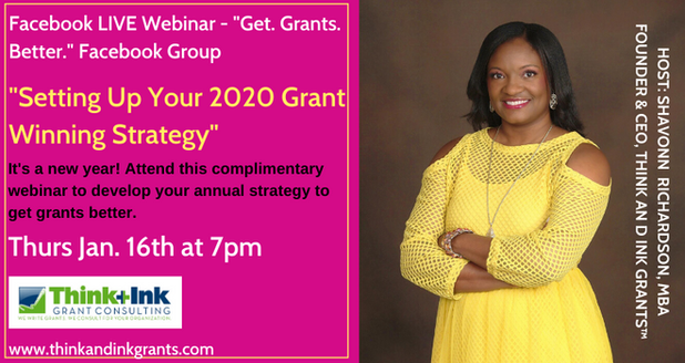 Setting Up Your 2020 Grant Winning Strategy